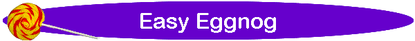 Easy Eggnog