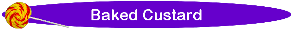 Baked Custard