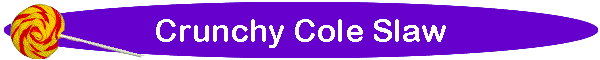 Crunchy Cole Slaw