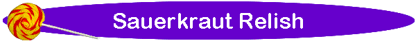 Sauerkraut Relish